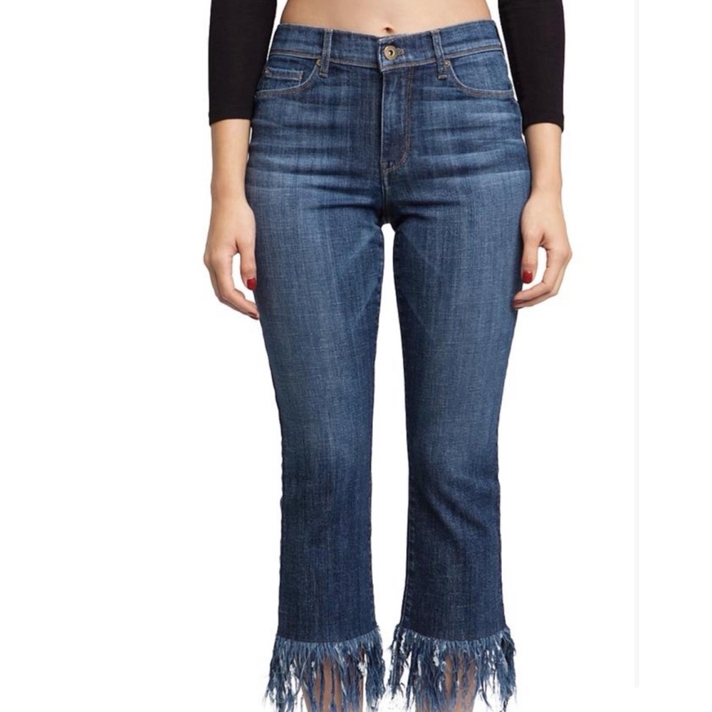 PISTOLA FRAYED DENIM